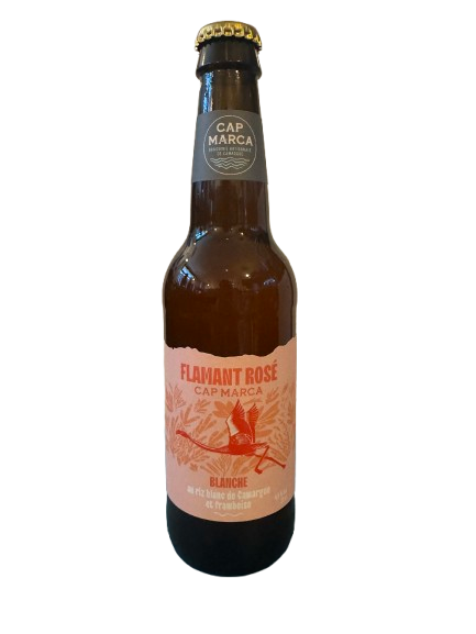 Bière Blanche - Flamant rosé au riz de Camargue - Arles Bière Blanche - Flamant rosé au riz de Camargue - Arles
