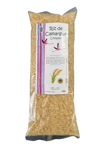 le Riz de Camargue Brun Complet du Pays d'Arles IGP