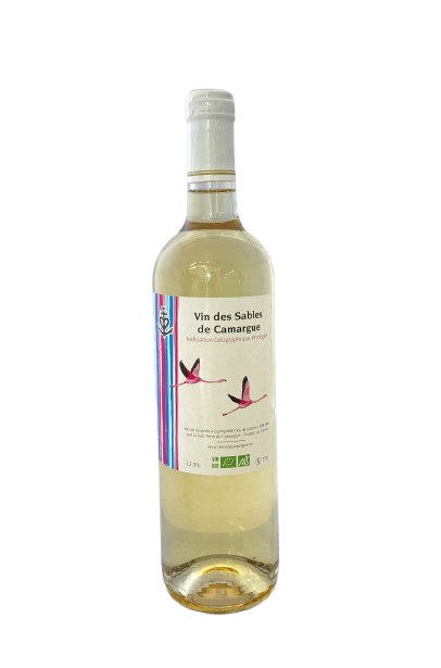 Vin Blanc Biologique des Sables - Clos de Garizim - Arles - France