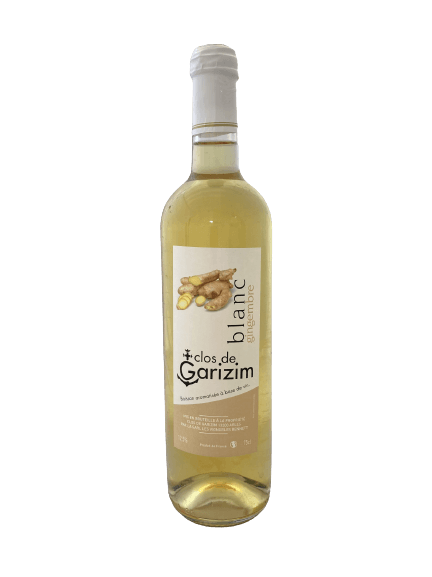 Boisson Aromatisée à base de vin blanc Boisson Aromatisée à base de vin blanc "Vin blanc au Gingembre"