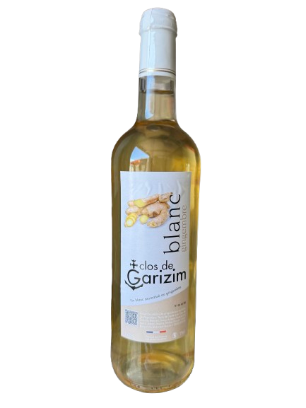 Boisson Aromatisée à base de vin blanc "Vin blanc au Gingembre"