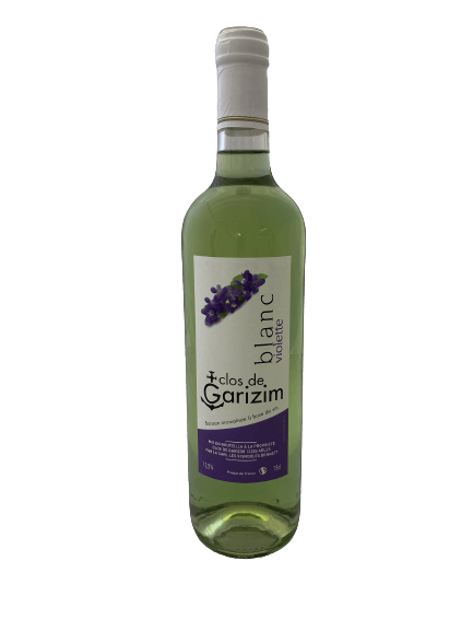 Boisson aromatisée à base de vin blanc "blanc violette"