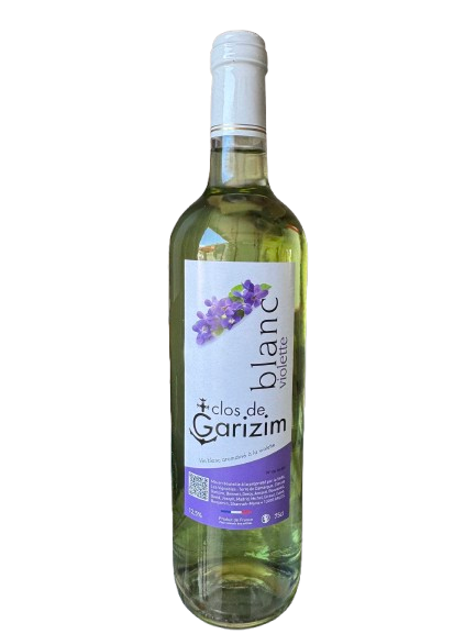Boisson aromatisée à base de vin blanc "blanc violette"