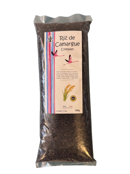 le Riz de Camargue Noir Complet du Pays d'Arles IGP