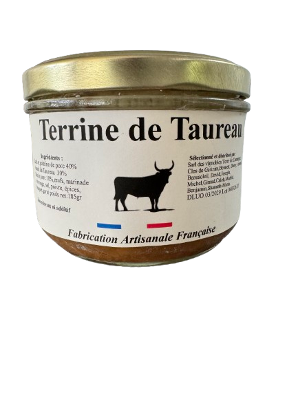 Terrine de Taureau  AOP - sans colorant ni conservateur