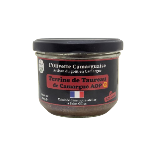 Terrine de Taureau de Camargue AOP - sans colorant ni conservateur Terrine de Taureau de Camargue AOP - sans colorant ni conservateur