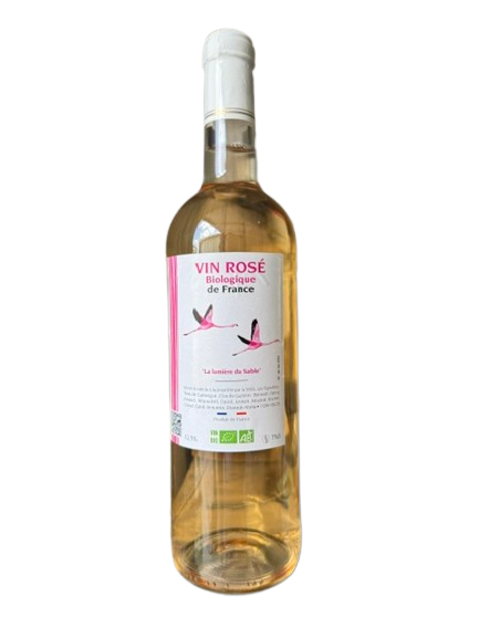 Vin Rosé Biologique de France