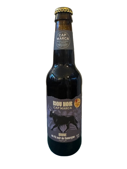 Bière Brune  - Biou Noir au riz de Camargue Arles Provence