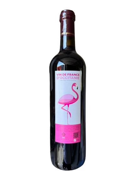 Cuvée Flamant rose -  H.V.E. - vin de Pays d'Oc