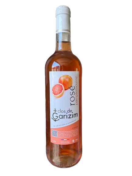 Boisson Aromatisée à base de vin rosé "Vin rosé Pamplemousse"