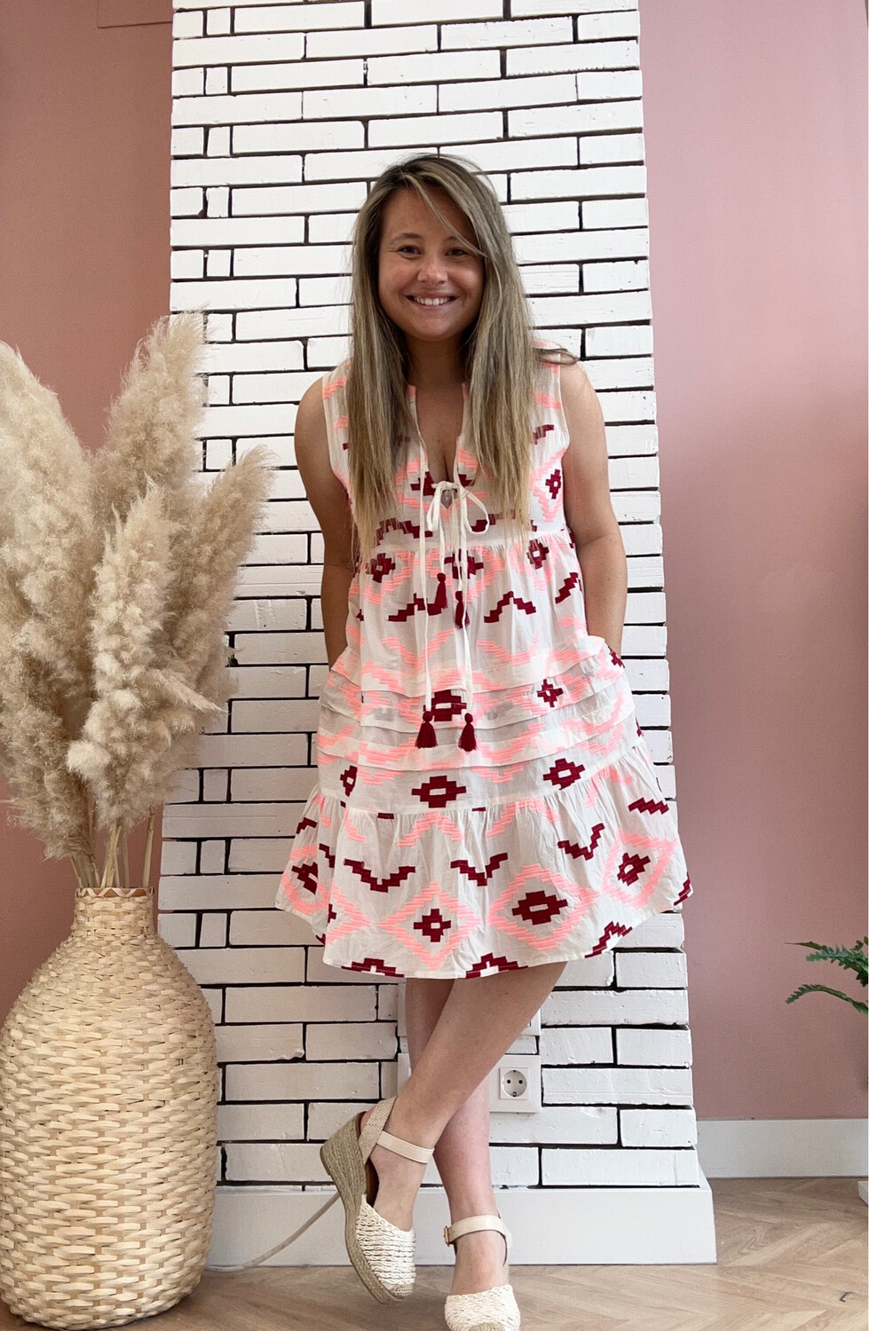 VESTIDO BIANCA ROSA