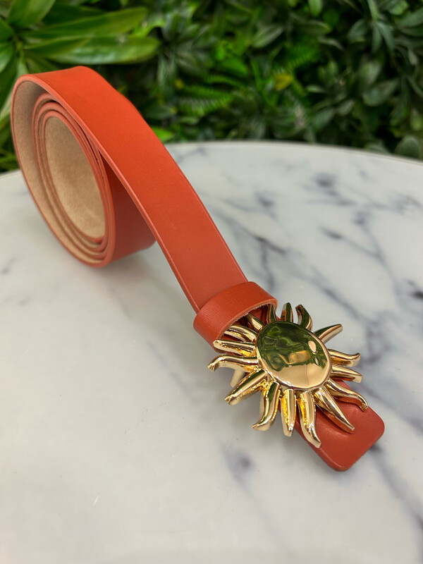Cinturón sol naranja