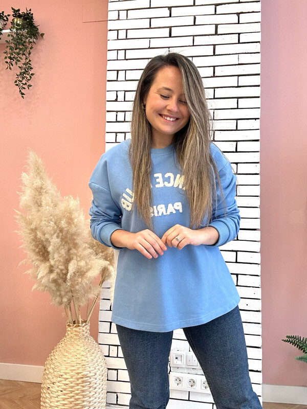 Sudadera Dance Club azul