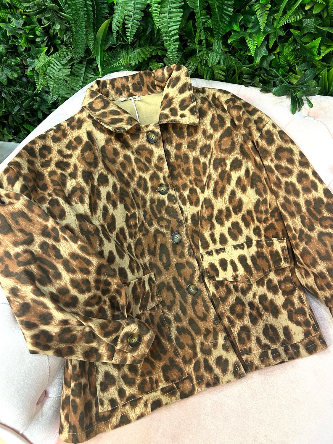 Chaqueta animal print