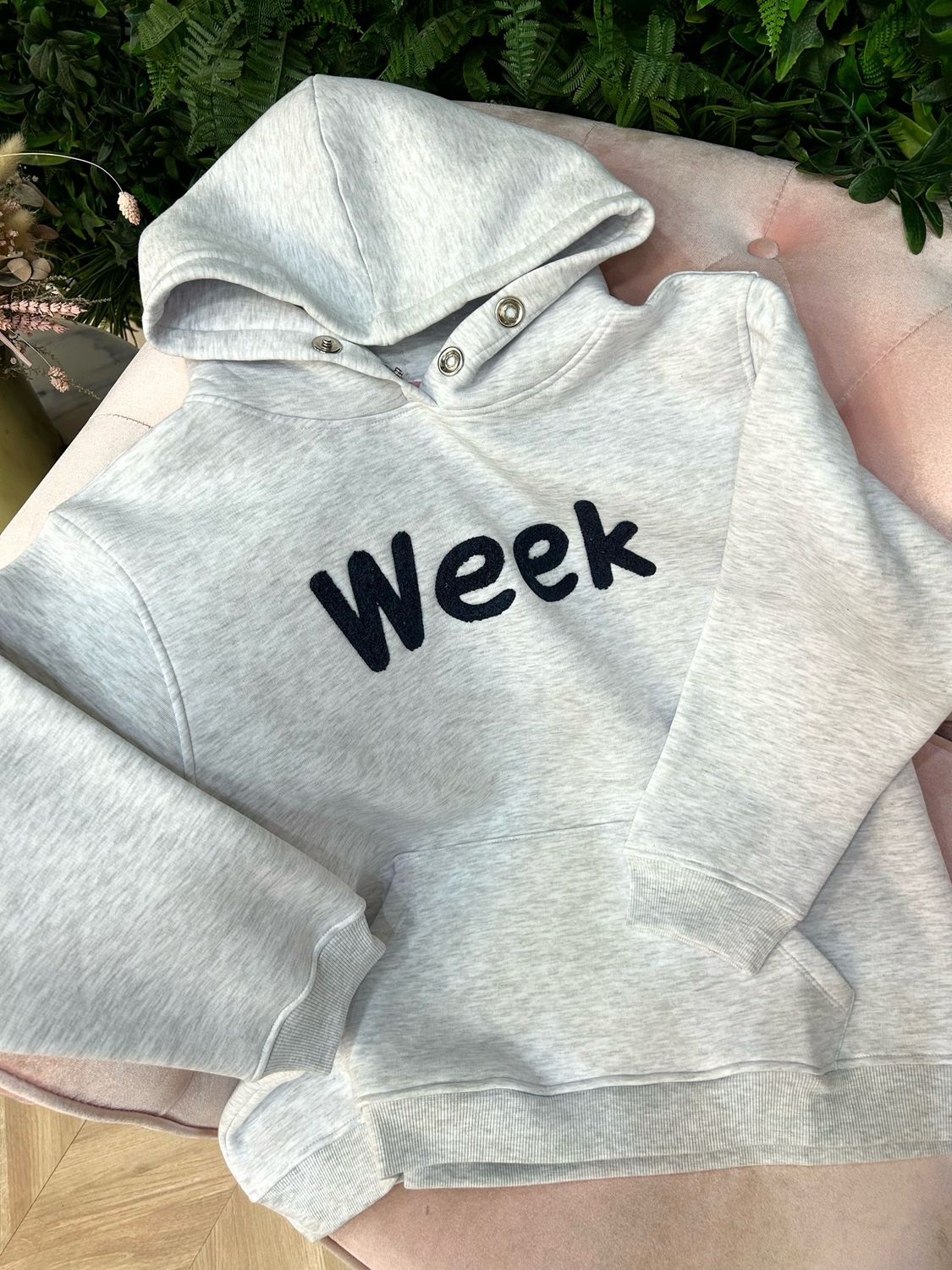 Sudadera WEEKEND gris