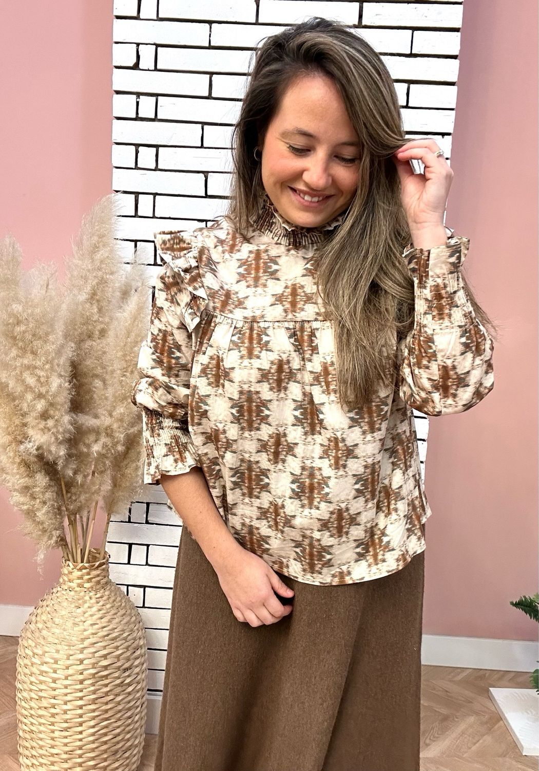 Blusa buganvilla