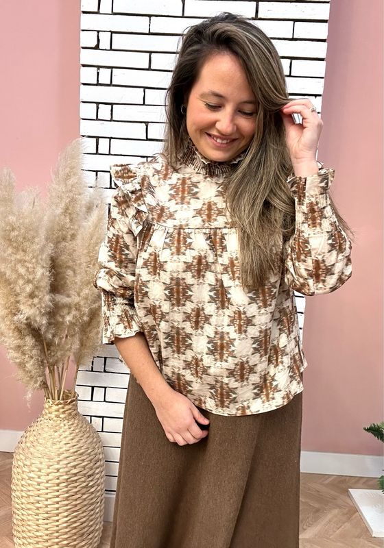 Blusa buganvilla