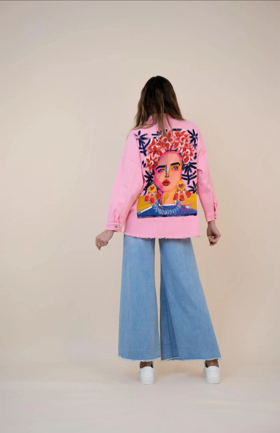 Sobrecamisa FRIDA rosa