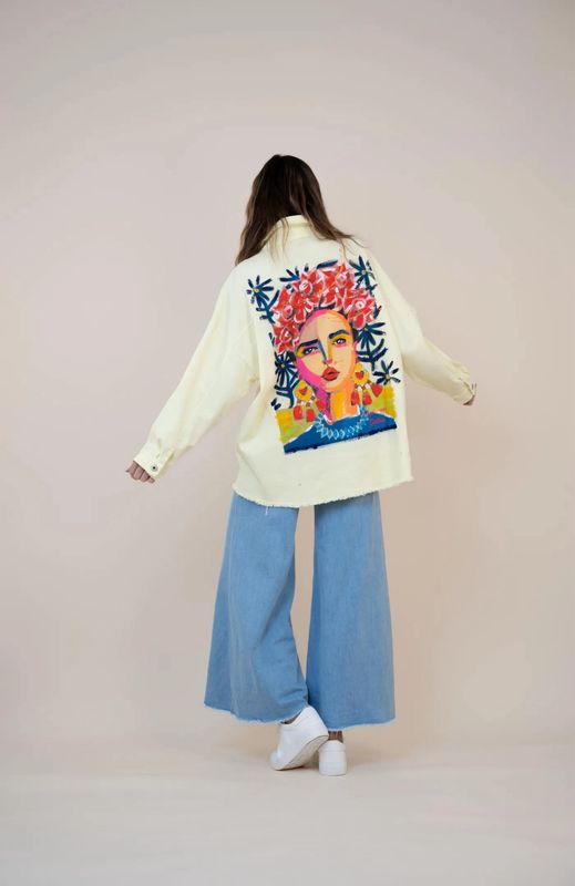 Sobrecamisa FRIDA amarilla