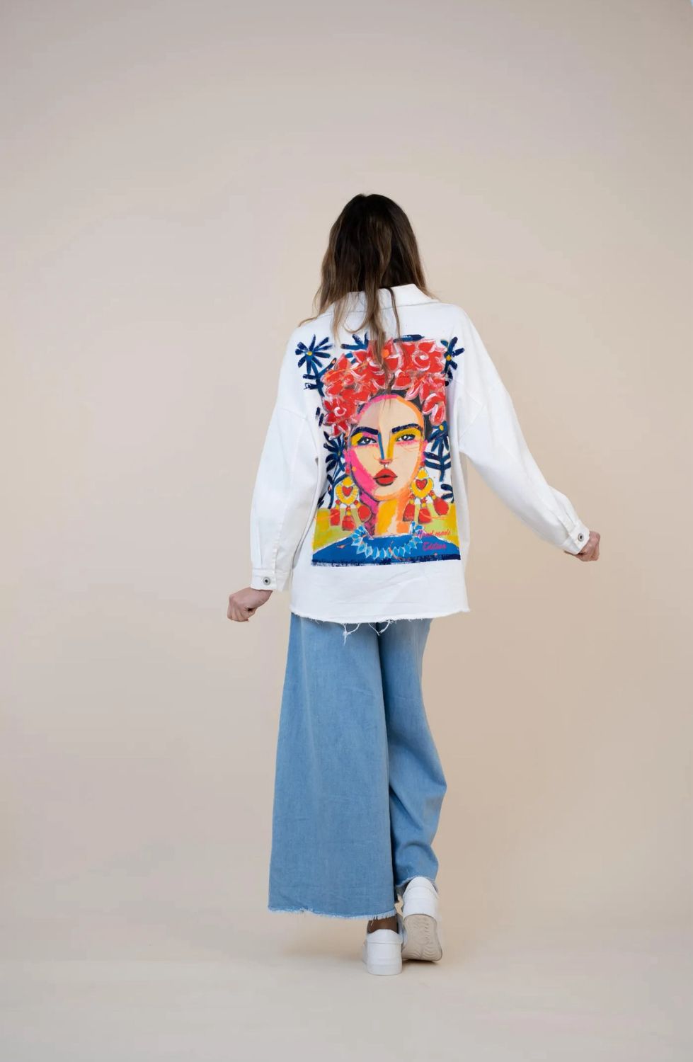 Sobrecamisa FRIDA blanca