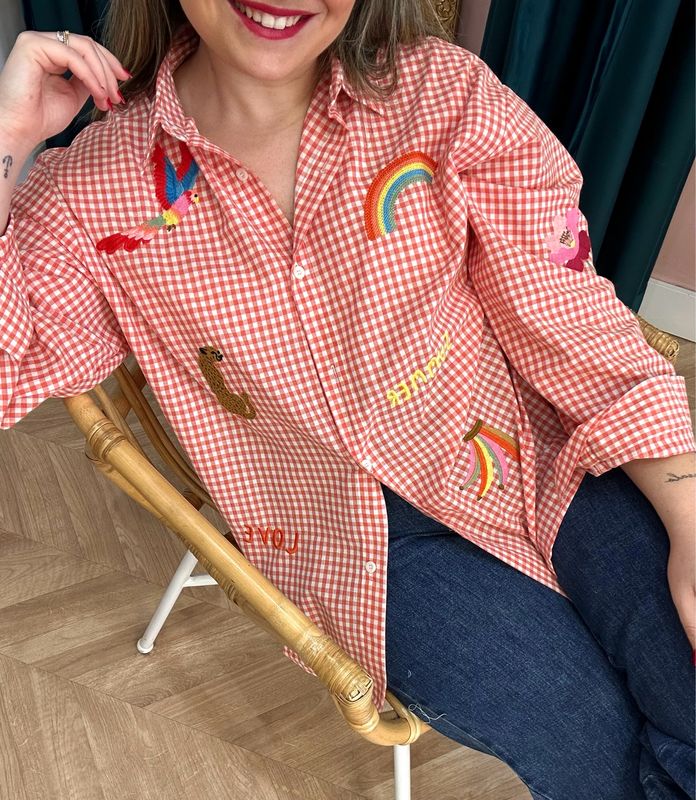Camisa AIRE naranja