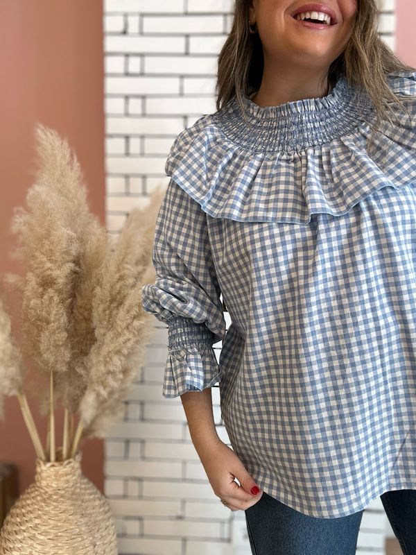 Camisa SMOK azul