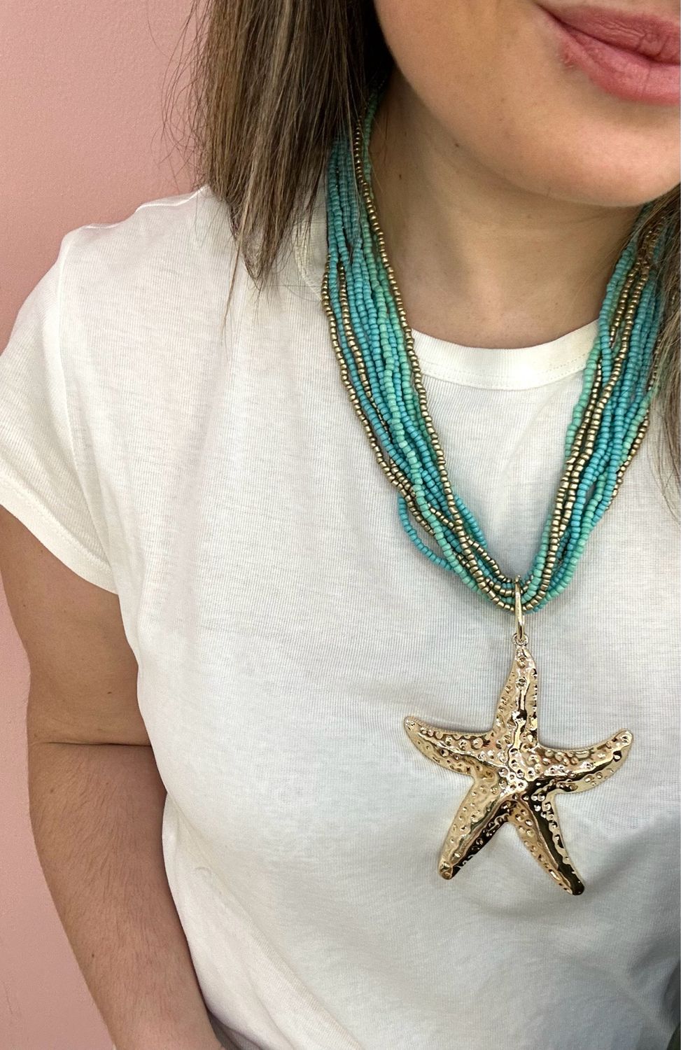 Collar MAXI ESTRELLA azul