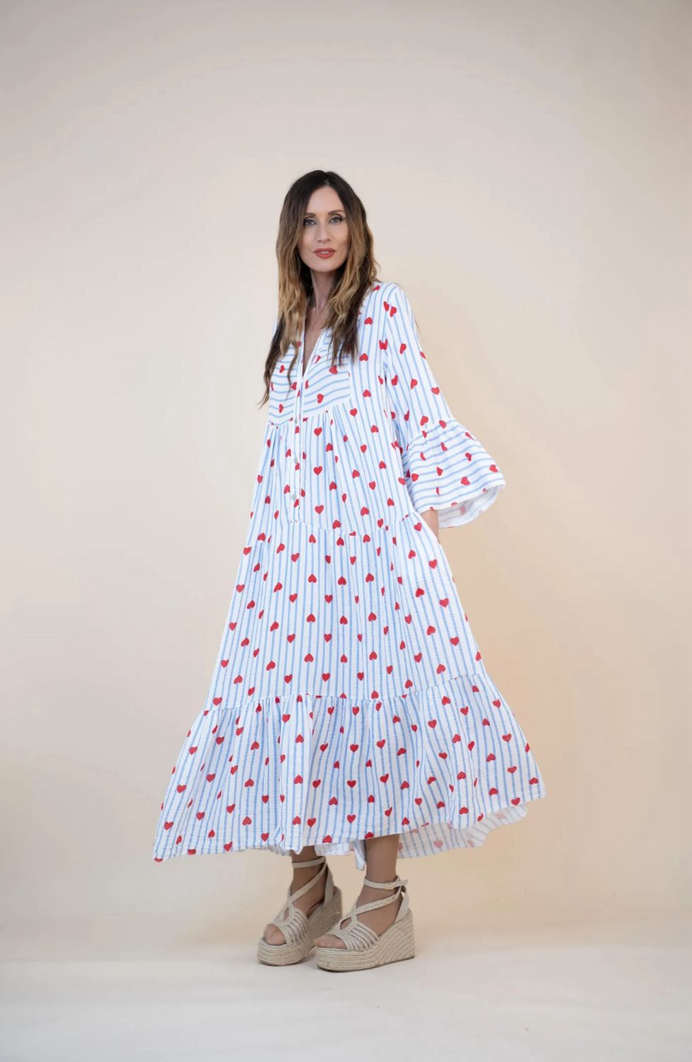 Vestido LOVE azul