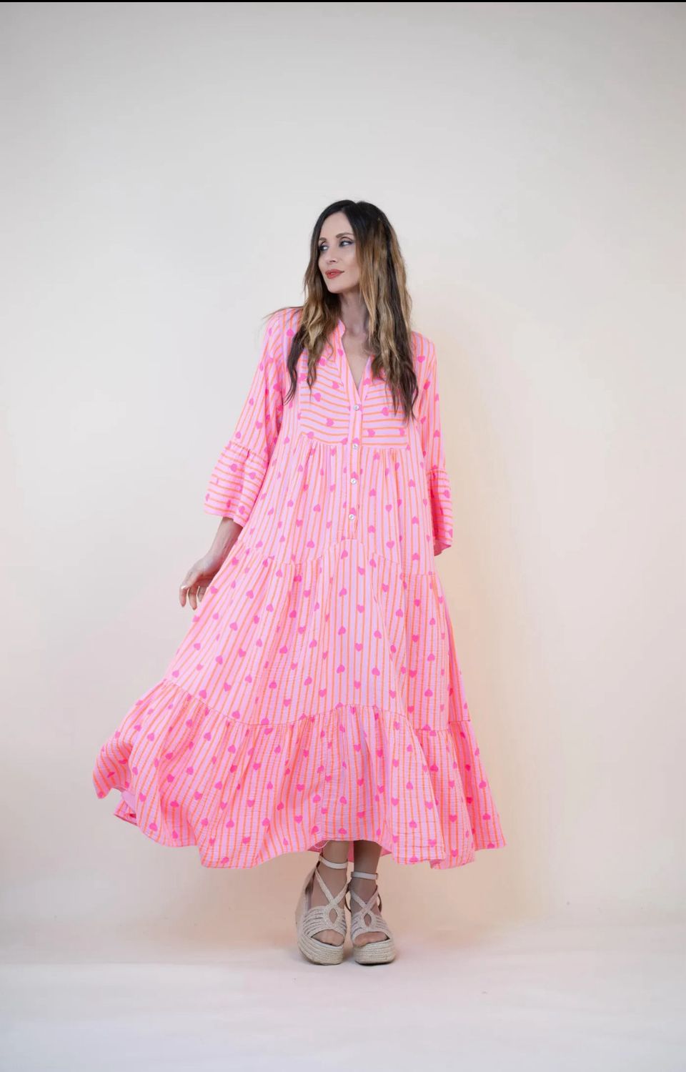 Vestido LOVE rosa