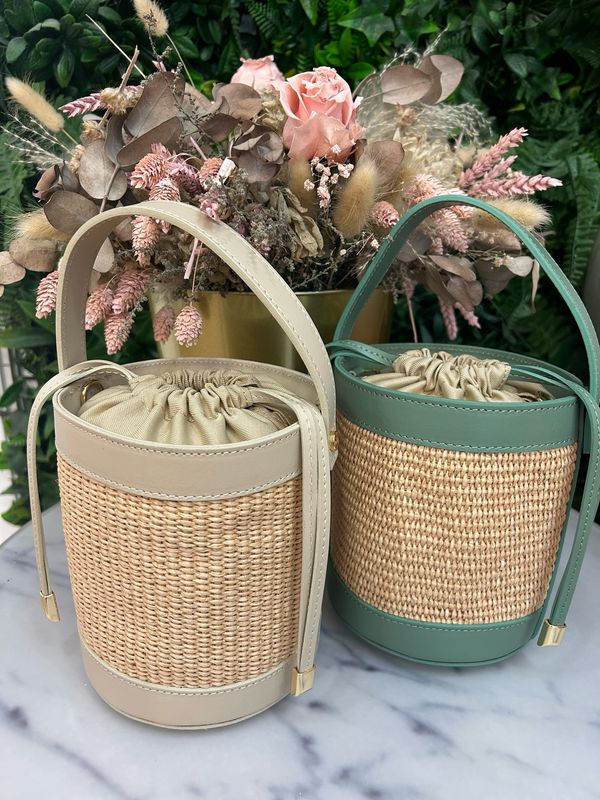 Bolso cubo crudo