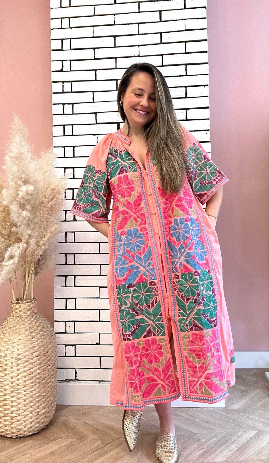 Vestido INDIA naranja