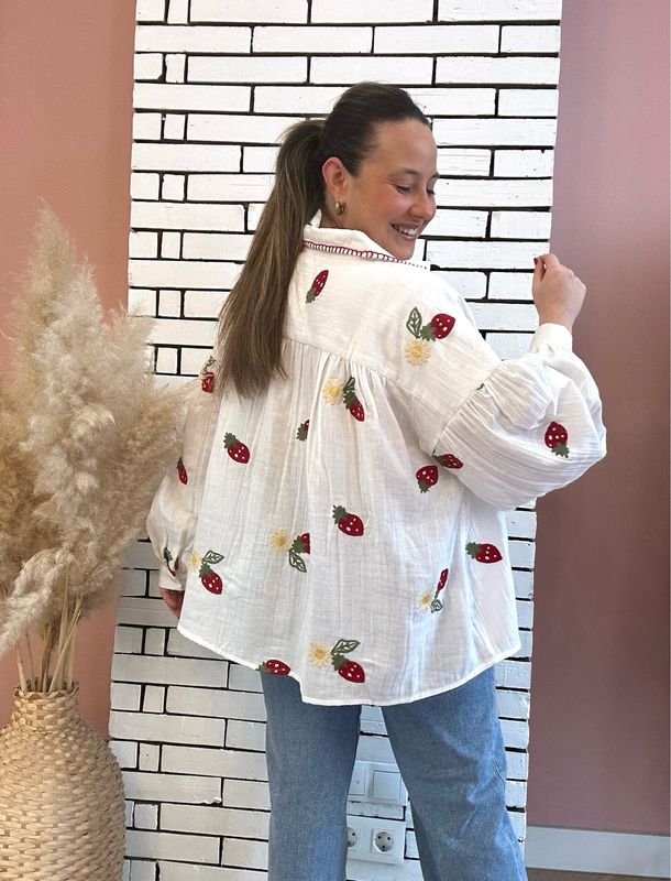 Camisa FRESAS+MARGARITAS