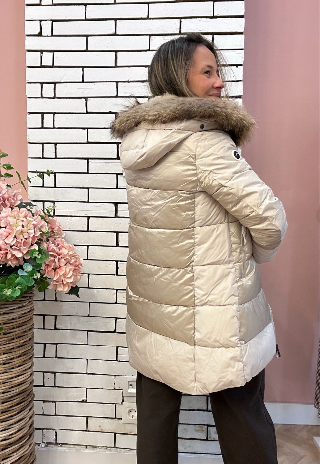 Plumífero ALPINISA beige