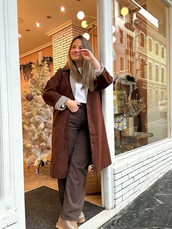 Gabardina CHARLIOR chocolate