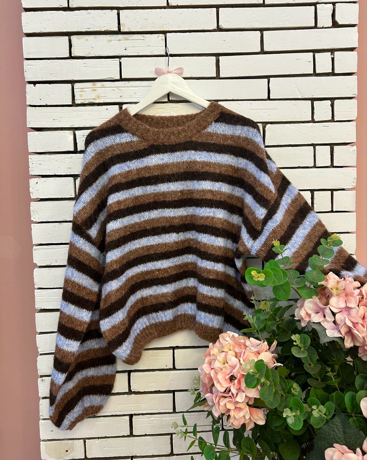 Jersey TWO choco+azul