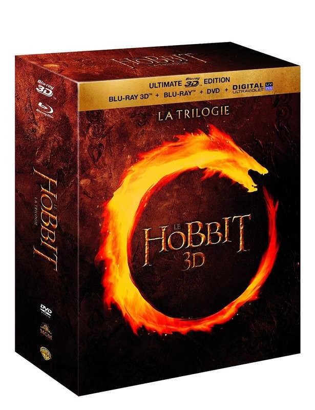 Le Hobbit - La trilogie [Combo Blu-ray 3D + Blu-ray + DVD + Copie digitale