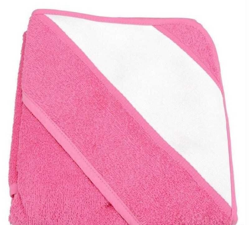 ​  Sublimatie baby handdoek met capuchon 75x75cm