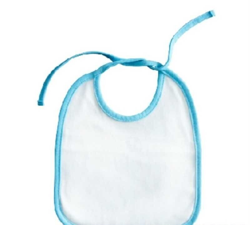 Sublimatie slabbetje blauw
