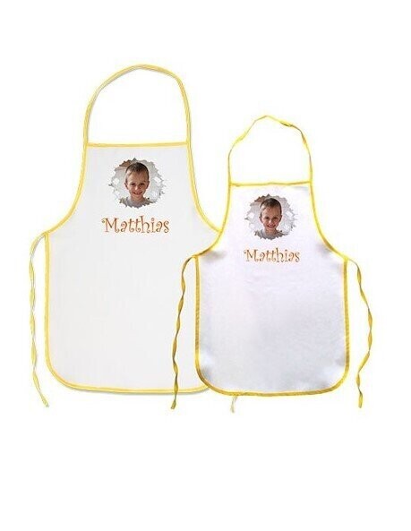 Schort, sublimatie, kinderschort