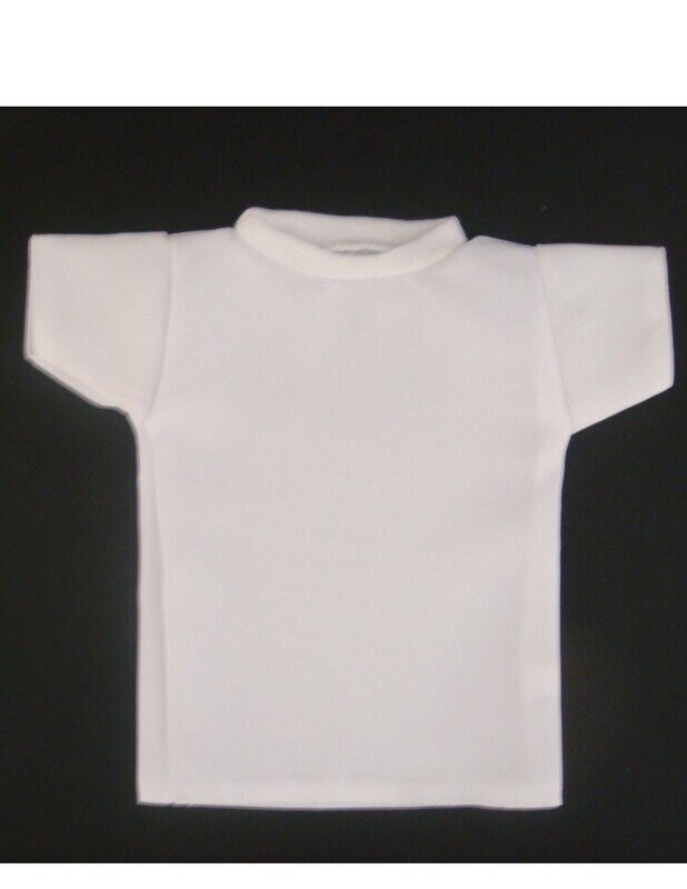 Mini T-Shirt Wit, sublimatie