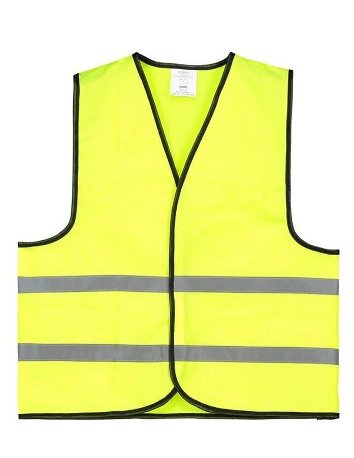 Veiligheidhesje, kinder, fluor, reflecterend, sublimatie