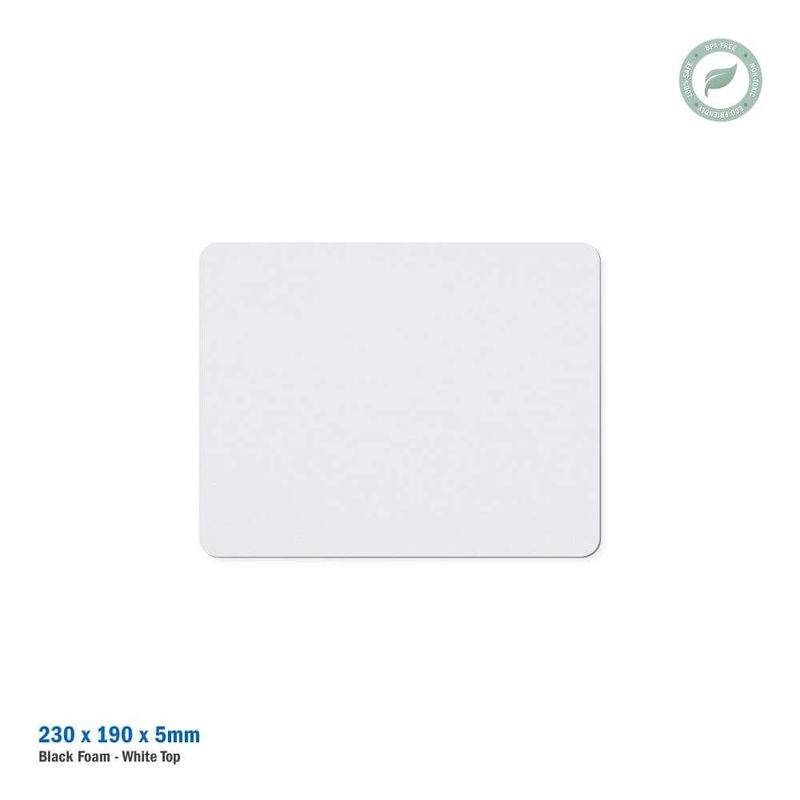 Sublimatie Muismat Rechthoek - 230 x 190 x 5 mm