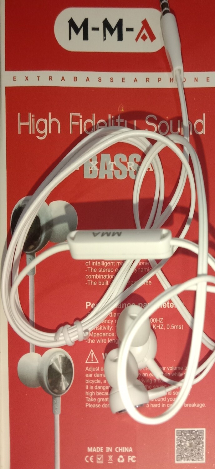 MMA High fidelity soun Earphone