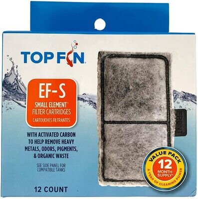 Top Fin EF-S Element Filter Cartridge 12 Month Supply