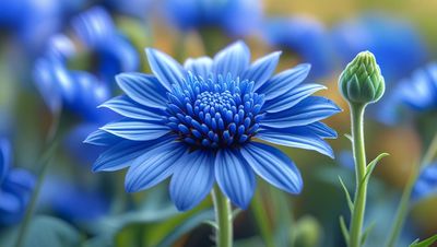 Blue Cornflower
