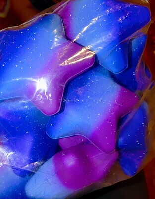 Galactic Star Shaped Squish Squeeze Stress Ball