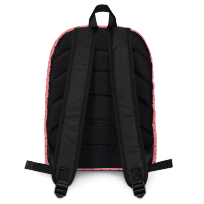 Backpack Pink Froly Polka Dots.