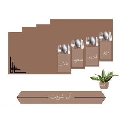 Name set for Dining Table
