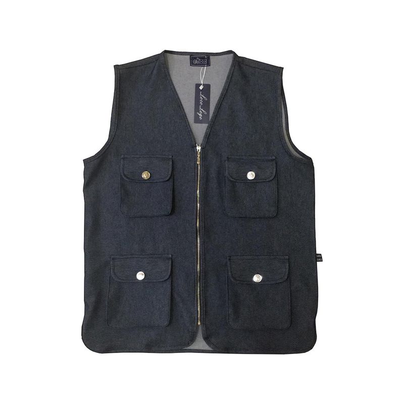 Denim Vest for Photography Professionals