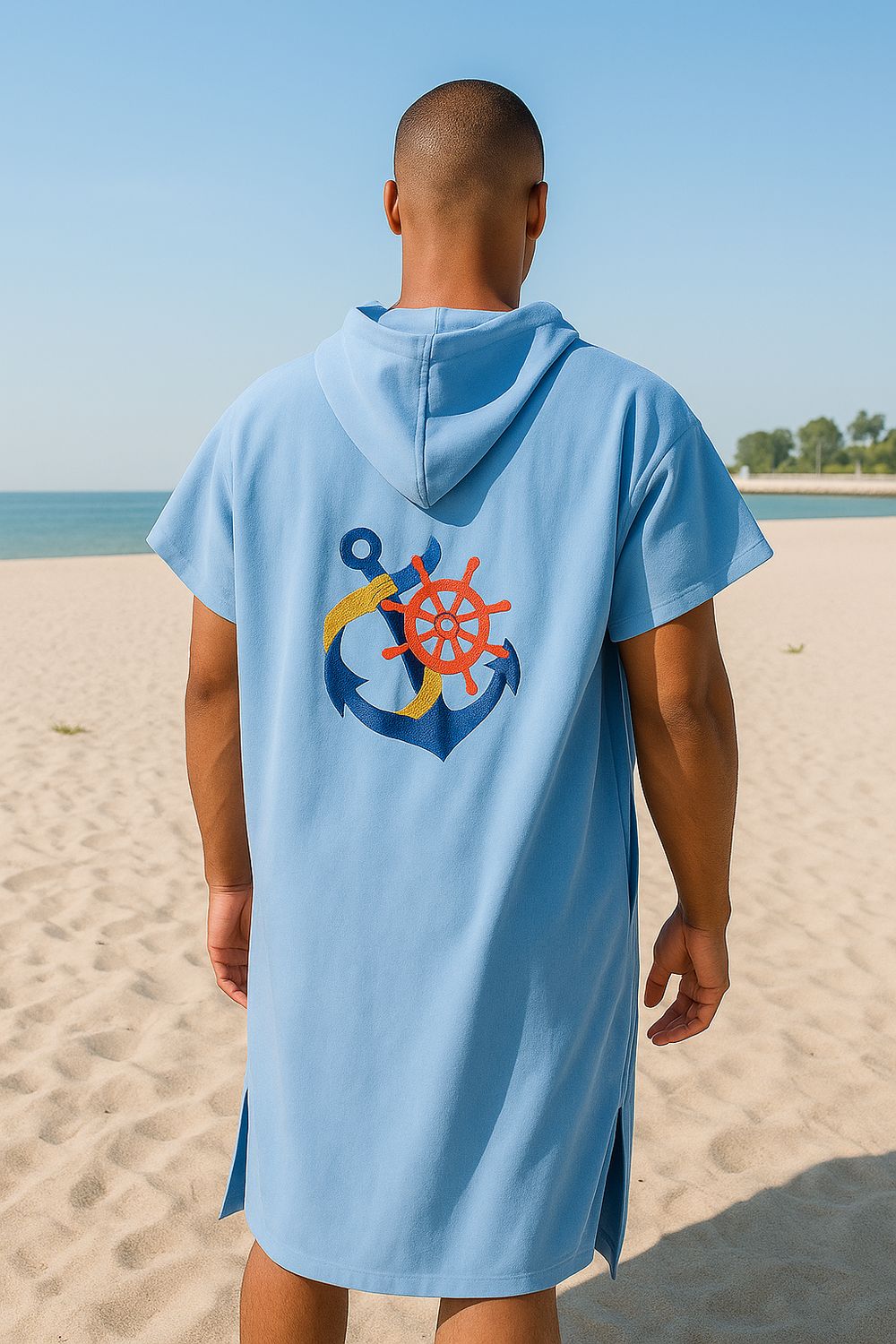 “Marina” Beach Robe